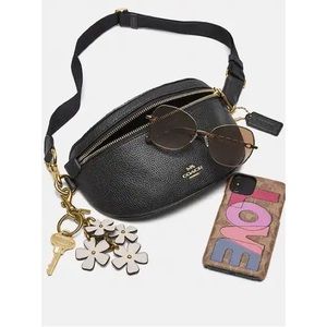 Coach Pebbled Belt Bag
